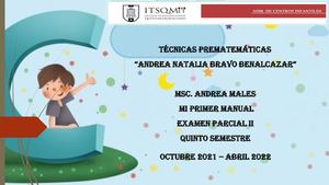 Mi Primer Manual Pre Matemático final