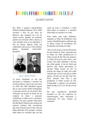 ÁTomos Possuem Assinaturas De Luz