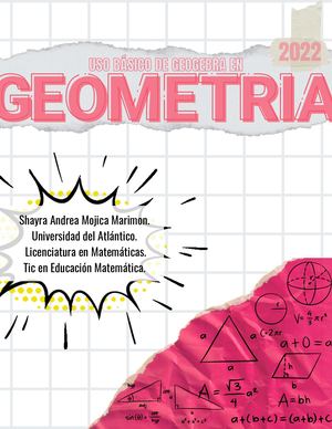 Uso básico de Geogebra en Geometría
