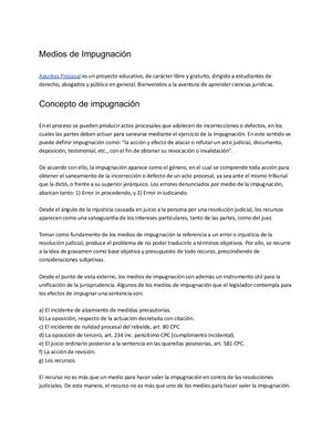 Apuntes Procesal