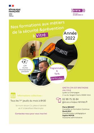 Secu Plaquette Tarifaire Particuliers Année 2022 Ec