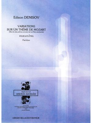 Edison DENISOV - Variations Sur Un Thème De Mozart