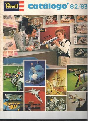 1982 E 1983 Catálogo Revell BR