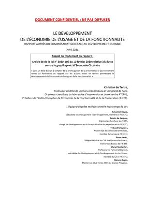 Ieefc Rapport Au Parlement (Doc Confidentiel)