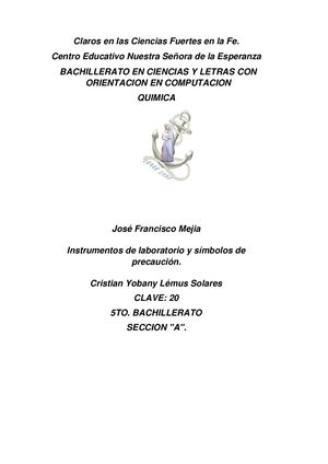 Elementos De Laboratorio