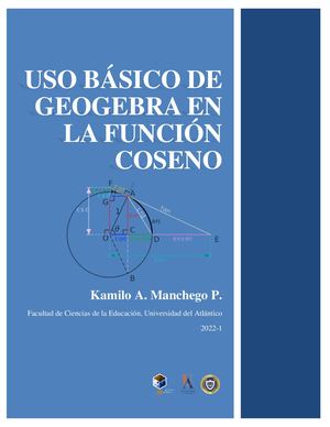 Uso Básico de GeoGebra en la Función Coseno
