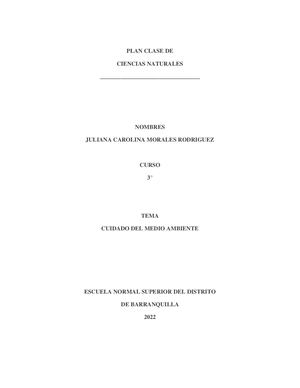 Juliana Carolina Morales Rodriguez Plan Clase