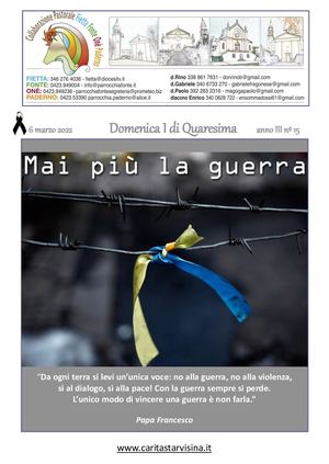 1° Domenica Di Quaresima