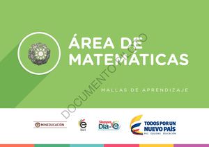 Mallas De Aprendizaje De Matemáticas