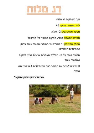 איך משחקים דג מלוח.