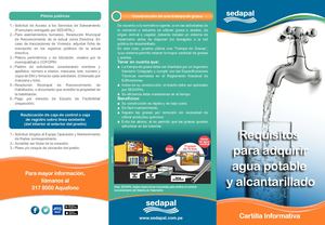 Requisitos Para Adquirir Agua