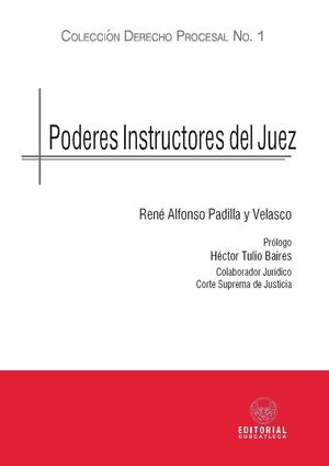 PODERES INSTRUCTORES DEL JUEZ. Primeras páginases Del Juez ÍNdice Y Primeras Páginas