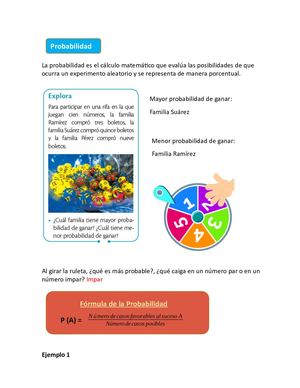 Clase De Estadística Probabilidades Calameo