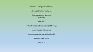 ACTIVIDAD 1 - ORGANIZADOR GRAFICO