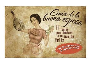 Guía De La Buena Esposa Combinado