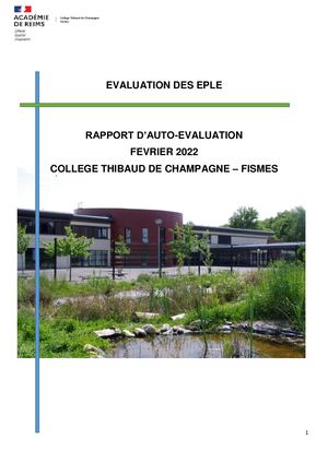 Rapport Auto éValuation Tbc