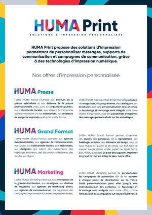 Humaprint services