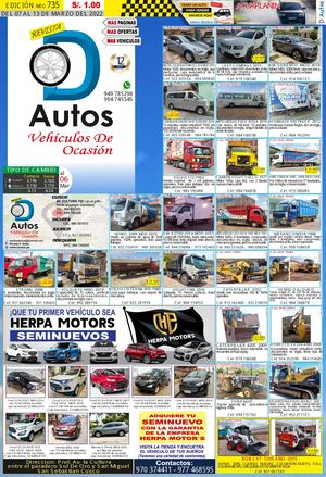 Revista Dautos Del 07 Al 16 De Marzo 2022