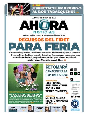 LUNES 7 DE MARZO DE 2022