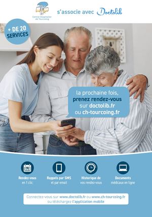 Flyer Doctolib mars 2022