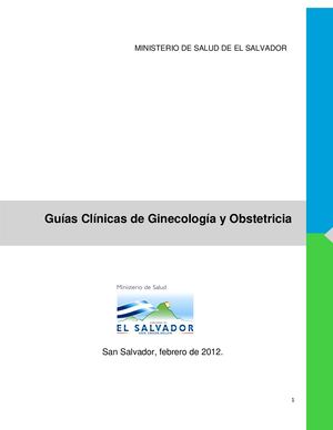 Guias Clinicas De Ginecologia Y Obstetricia 2012
