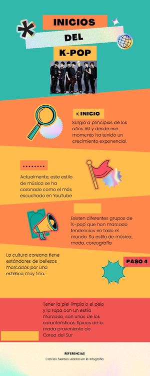 Brillante Rosa Foto Fondo Proceso Infografía