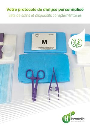 Hemodia Sets Soins Dialyse