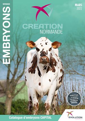 Catalogue Embryons Normand Mars 2022