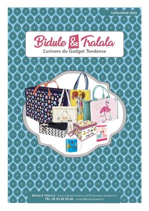 Bidule Et Tralala Catalogue Revendeurs Janvier 2022