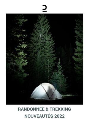 Catalogue nouveautés rando trek été 22