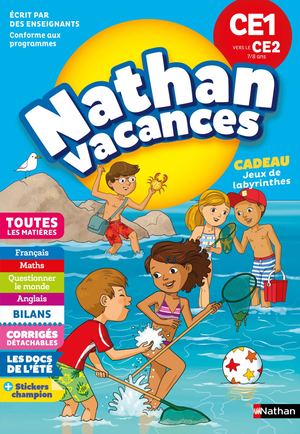 Cahier de vacances Nathan - CE1 evrs CE2 - extrait