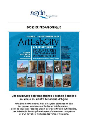 Dossier Pédagogique Art Lab City Agde 2021