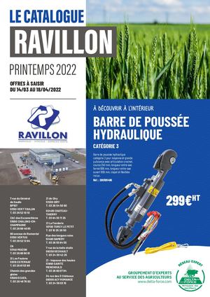 Catalogue Printemps 2022 Ravillon