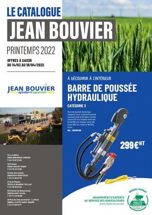 Catalogue Printemps 2022 Bouvier