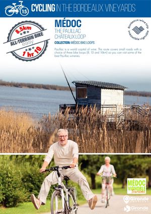 Cycling in the bordeaux vineyards - THE PAUILLAC CHATEAUX LOOP