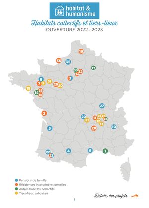 Habitats Collectifs Et Tiers Lieux Habitat Et Humanisme Ouverture 2022 2023