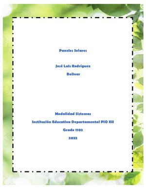 Cartilla Paneles Solares Pasos