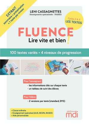 Fluence : extrait des Textes