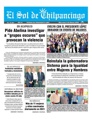 El Sol De Chilpancingo 9 Marzo 2022