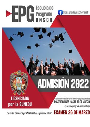 Prospecto Posgrado 2022