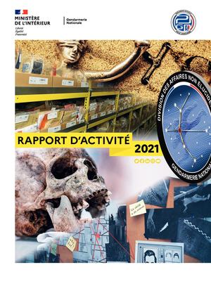 Rapport d'actvité du PJGN 2021
