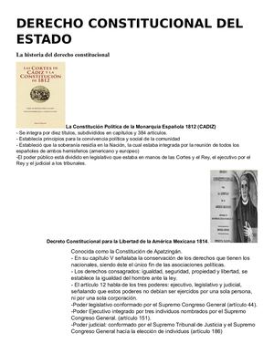 Derecho Constitucional Del Estado