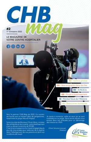 CHB mag Blois #2 - 1er trimestre 2022