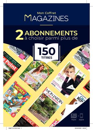 Coffret Magazines 2 Abos