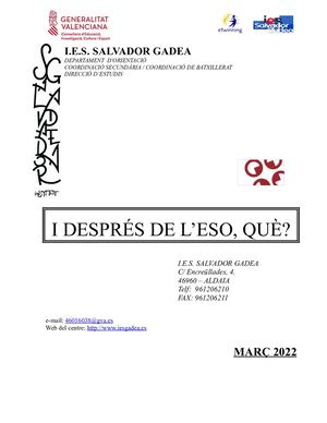 DOSSIER 4 ESO 2022