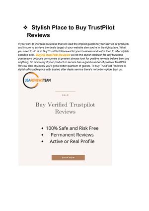 How Do I Get Verified Reviews On Trustpilot