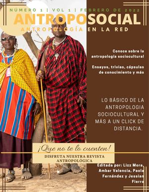 Revista De Antropología Social Y Cultural