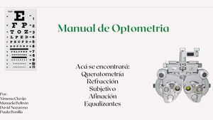 Manual De Optometría