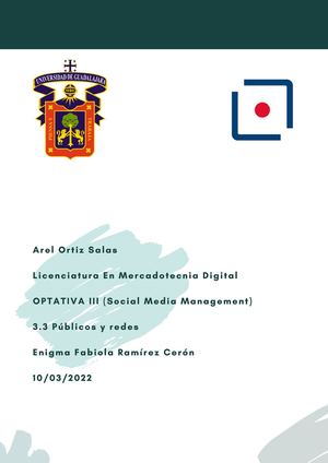 Optativa3 3.3 Ortiz Arel