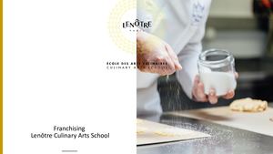 Brochure Ecole Lenotre Franchise